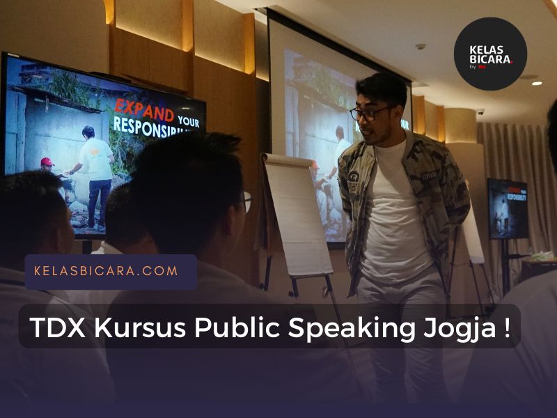 kursus public speaking jogja terbaik dari tdx