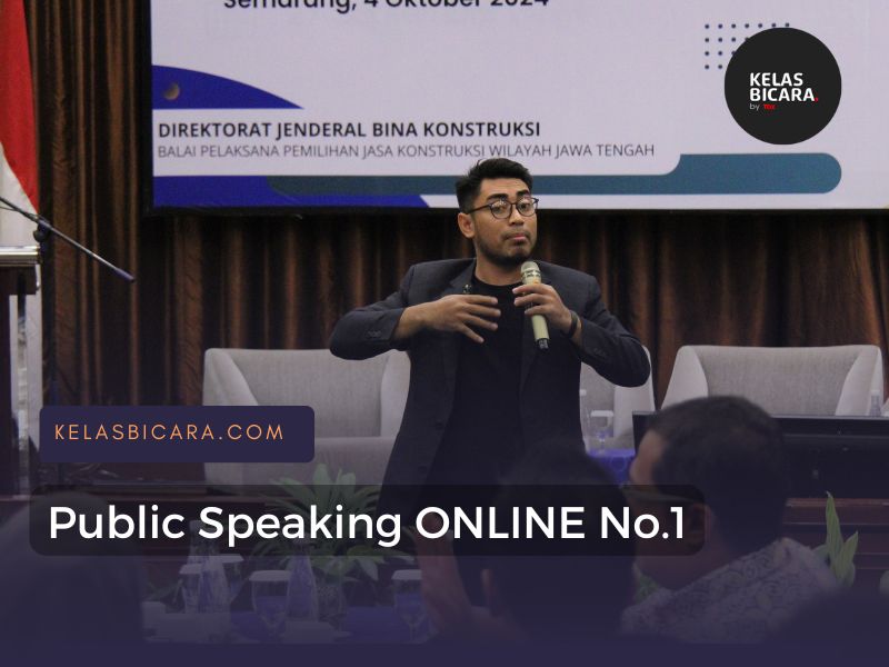kursus public speaking online dari tdx kelasbicara