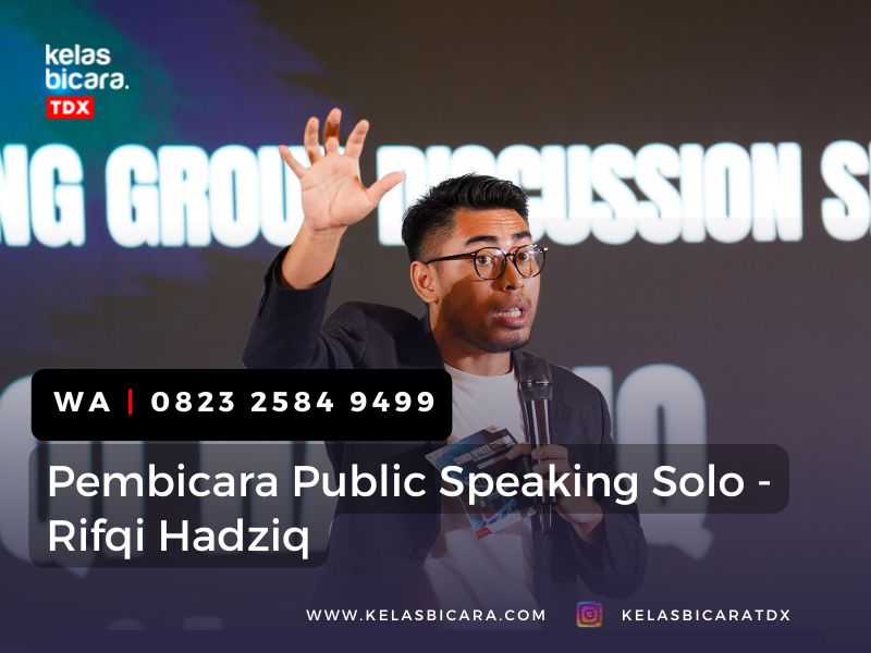 Pembicara Public Speaking Solo - Rifqi Hadziq