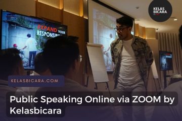 kursus public speaking online via zoom by kelasbicara