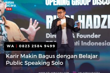 Karir Makin Bagus dengan Belajar Public Speaking Solo