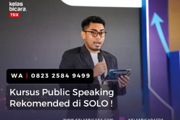 Naik Kelas! Daftar Les Public Speaking Solo